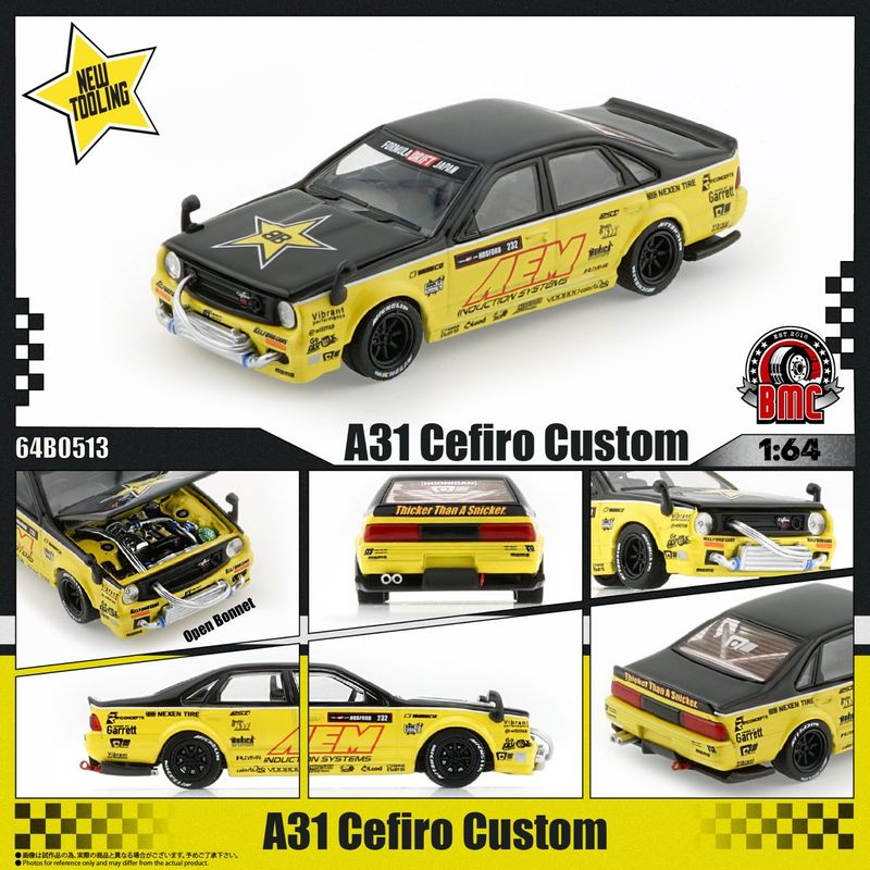 1:64 BM Creations - Nissan A31 Cefiro Custom *AEM RR* 1:64 BM Creations - Nissan A31 Cefiro Custom *AEM RR*