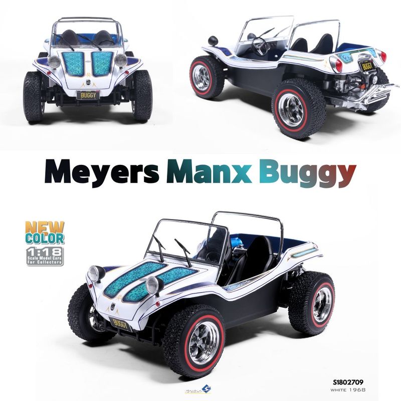 1:18 Solido - 1968 Meyers Manx Buggy White