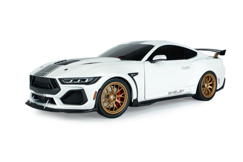 1:18 Solido - 2025 Shelby Mustang Super Snake White/Silver Stripes 1:18 Solido - 2025 Shelby Mustang Super Snake White/Silver Stripes