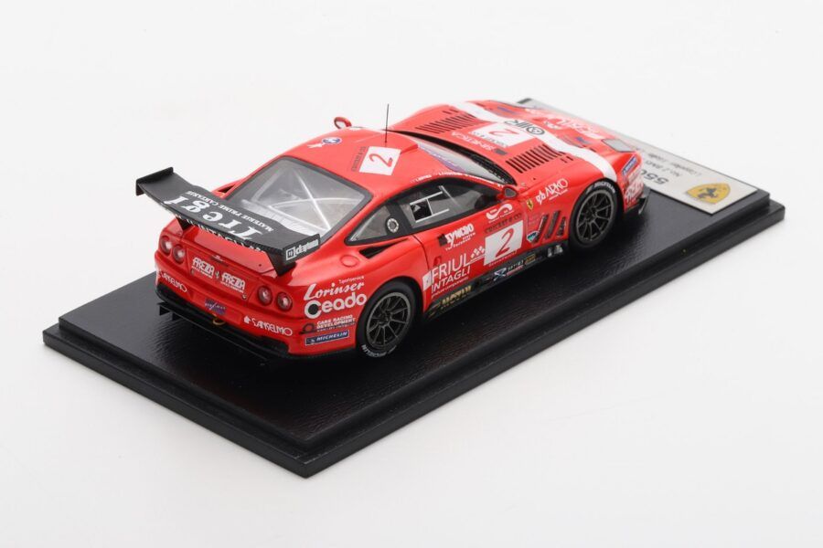 1:43 Looksmart - Ferarri 550 Maranello BMS 24H Spa 2004 #2 BMS Scuderia Italia winner L.Cappellari – F.Gollin – L.Bryner – E.Calderari