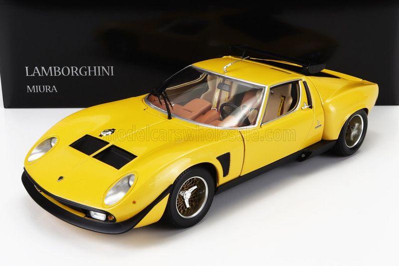 1:18 Kyosho - 1970 Lamborghini Miura SVR Yellow