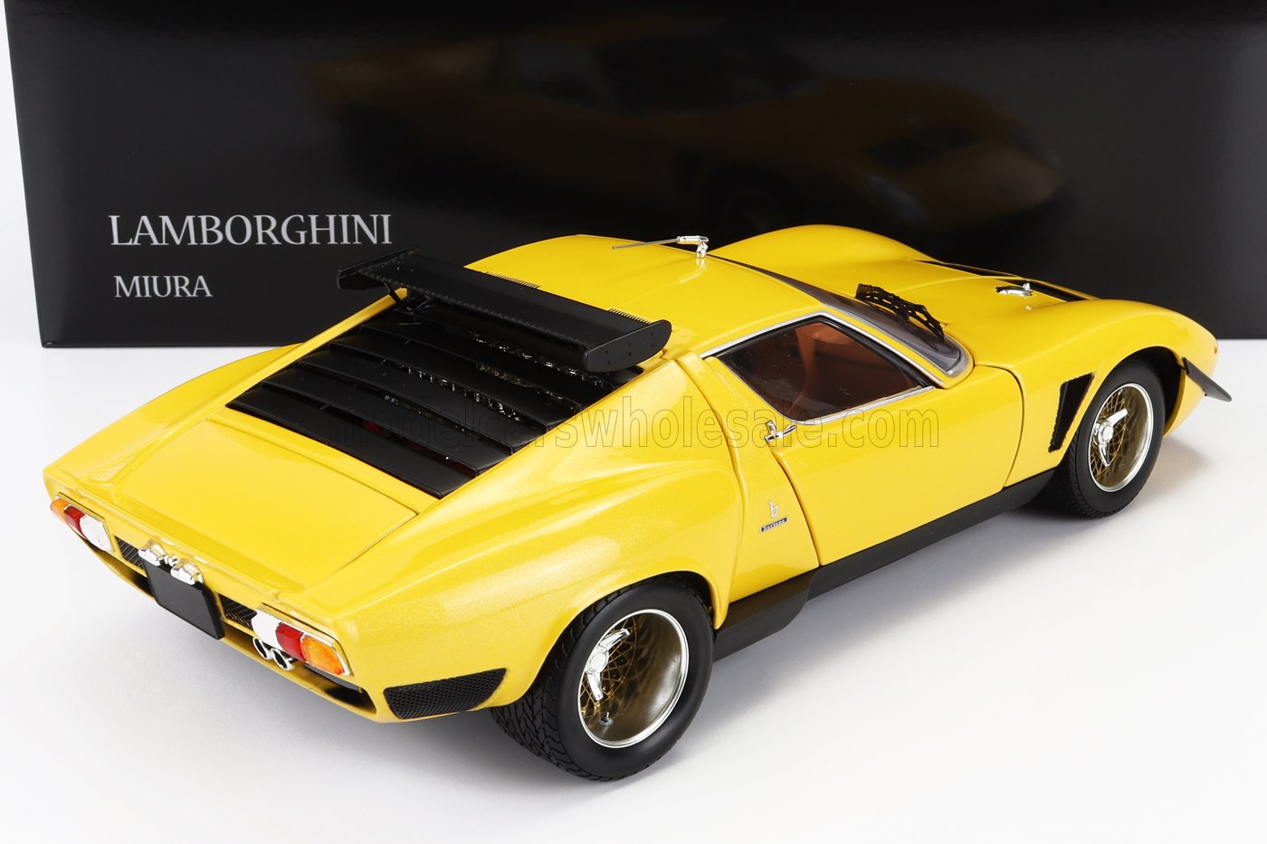 1:18 Kyosho - 1970 Lamborghini Miura SVR Yellow