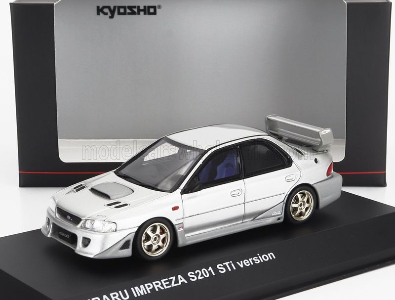 1:43 Kyosho - 2007 Subaru Impreza S201 Silver