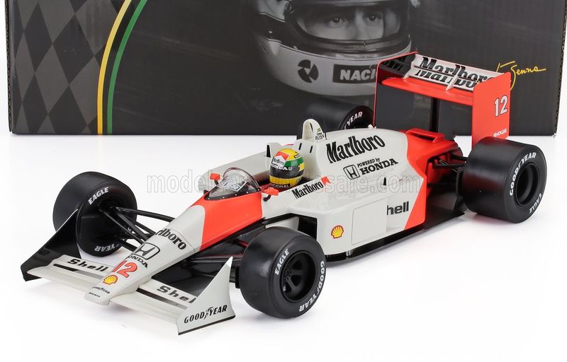 1:18 Premium X - McLaren F1 MP4/4 #12 World Champion Winner Japan GP 1988 A. Senna