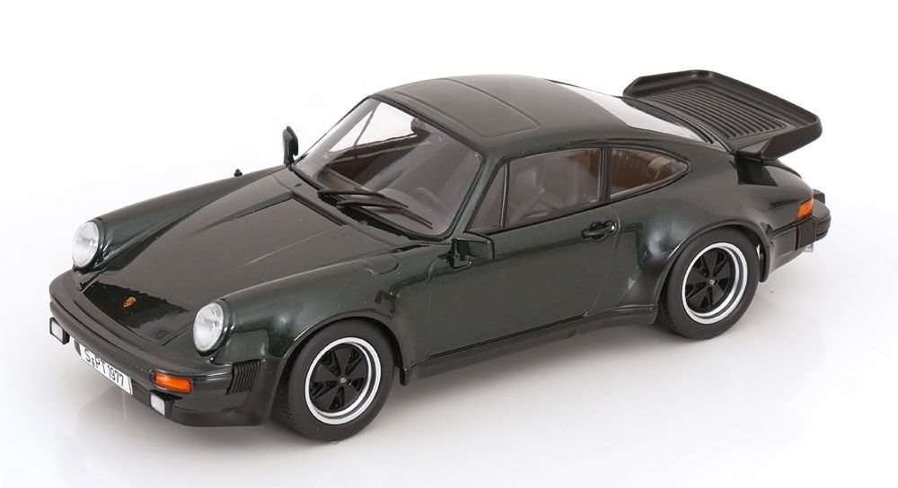 1:18 KK Scale - Porsche 911 (930) Turbo 3.3 1977 dunkelgrün-metallic