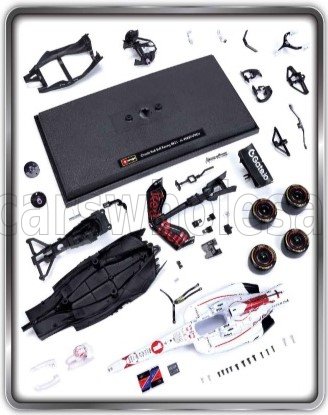 1:18 Bburago - Red Bull F1 RB21 Team Oracle Red Bull Racing #1 Winner Japan GP 2025 M. Verstappen *Bausatz*