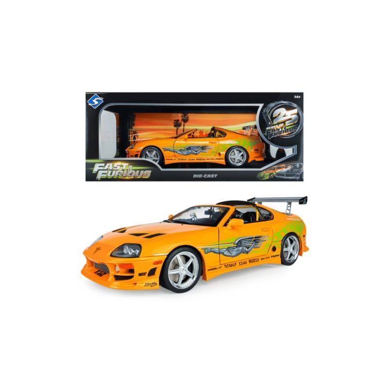 1:18 Solido - 2001 Toyota Supra Mk4 (A80) Brian Open Roof *Fast and Furious*