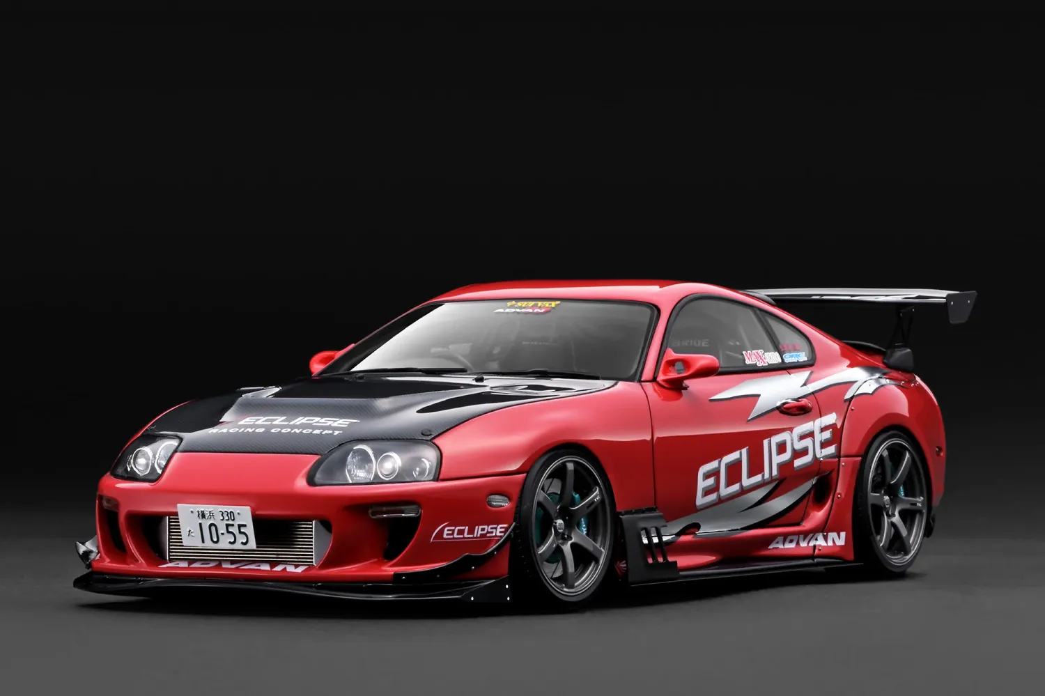 1:18 Ignition - Toyota Supra RZ (JZA80) ORIDO-STREET Ver.2, red