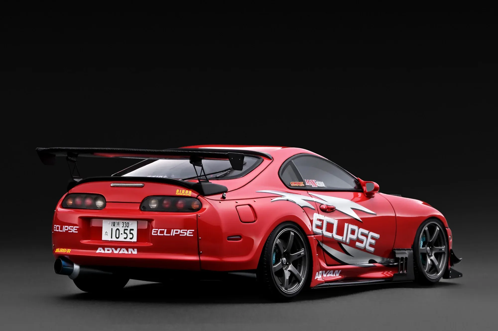 1:18 Ignition - Toyota Supra RZ (JZA80) ORIDO-STREET Ver.2, red