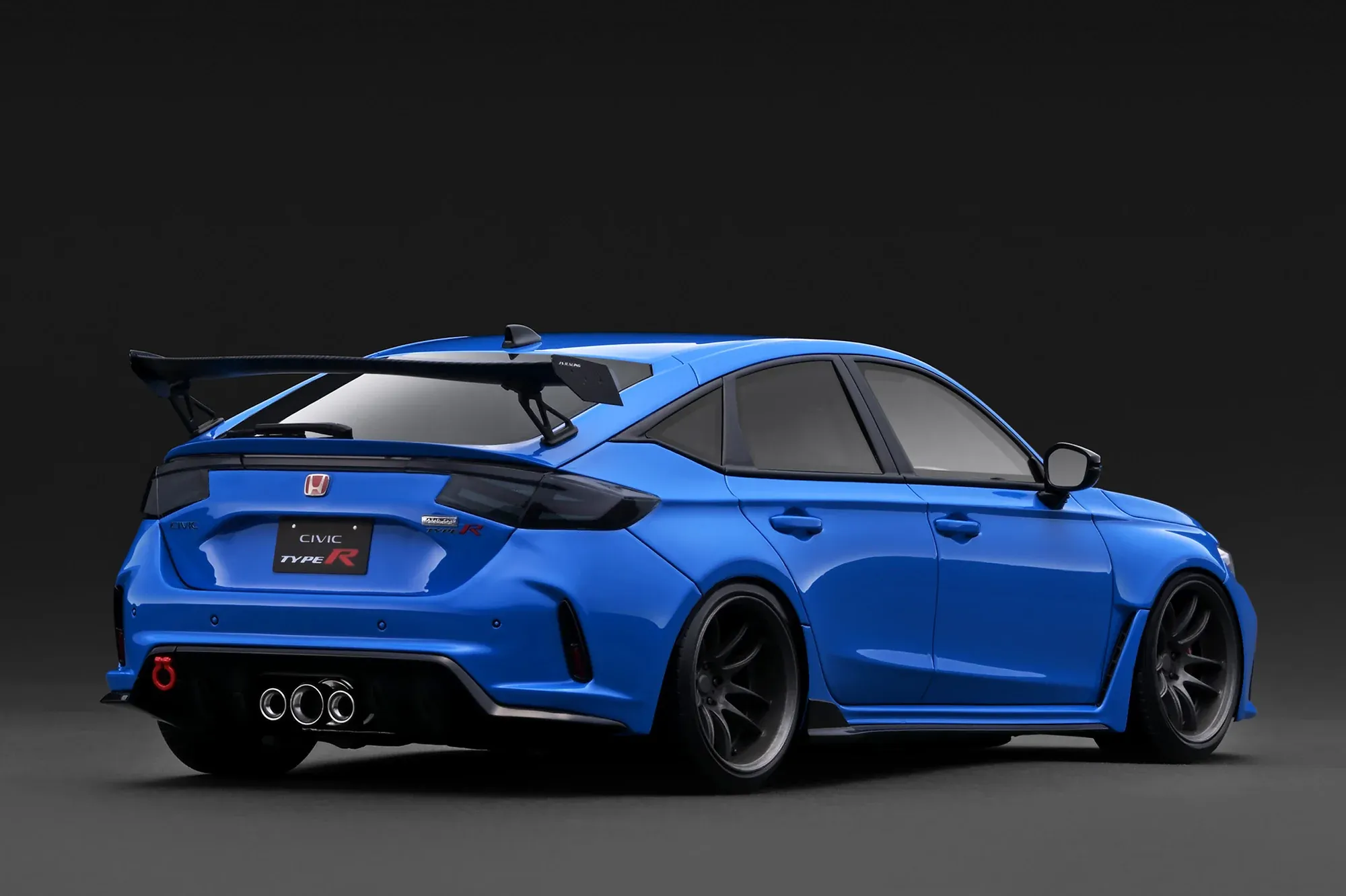 1:18 Ignition - Honda Civic Type-R J'S Racing (FL5), light blue