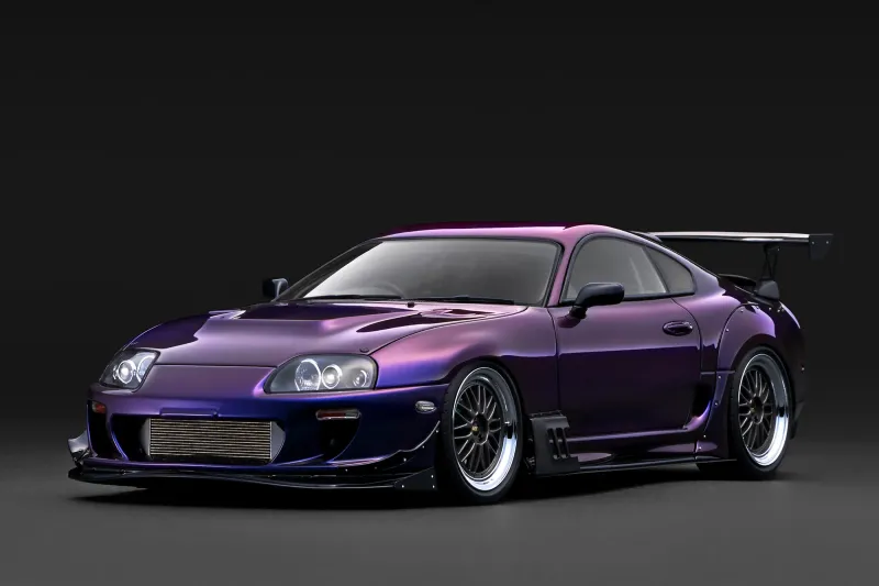 1:18 Ignition - Toyota Supra RZ (JZA80), purple metallic