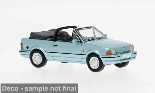 1:87 PCX87 - Ford Escort MK IV Cabriolet, türkis, 1986