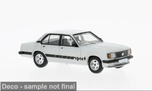 1:87 PCX87 - Opel Ascona B Sport, silber/Dekor, 1979