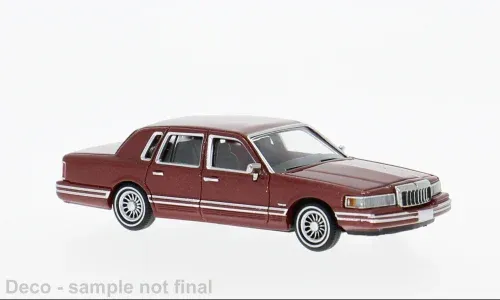 1:87 PCX87 - Lincoln Town Car, dunkelrot, 1991