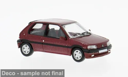 1:87 PCX87 - Peugeot 106 XSI, dunkelrot, 1991