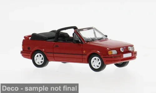 1:87 PCX87 - Ford Escort MK IV Cabriolet, rot, 1986