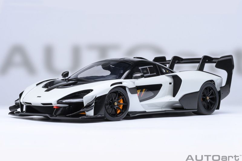1:18 Autoart - McLaren Senna GTR (Silica White)