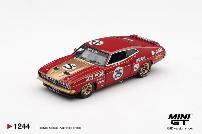 1:64 Mini GT - 1975 Ford Falcon (XB) GT #25 Bathurst 1000, red