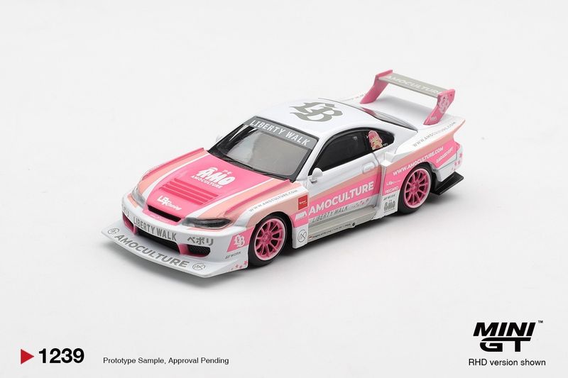 1:64 Mini GT - 2026 Nissan Silvia (S15) LB-Super Silhouette Amoculture *Blister packaging*