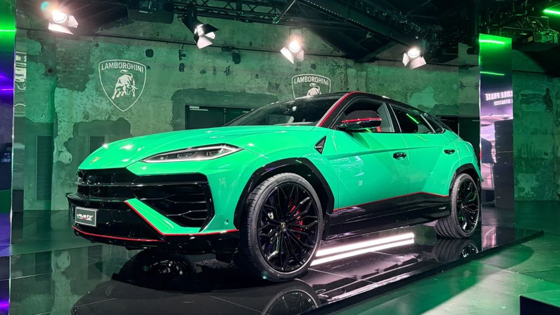 1:43 Looksmart - Lamborghini Urus SE Tettonero Capsule Verde Mercurio