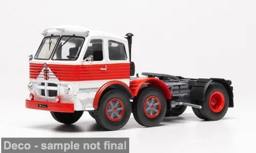 1:43 Ixo - Pegaso 2024, weiss/rot, 1965