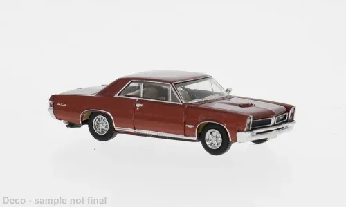 1:87 Brekina - Pontiac GTO Coupe, rot, 1965