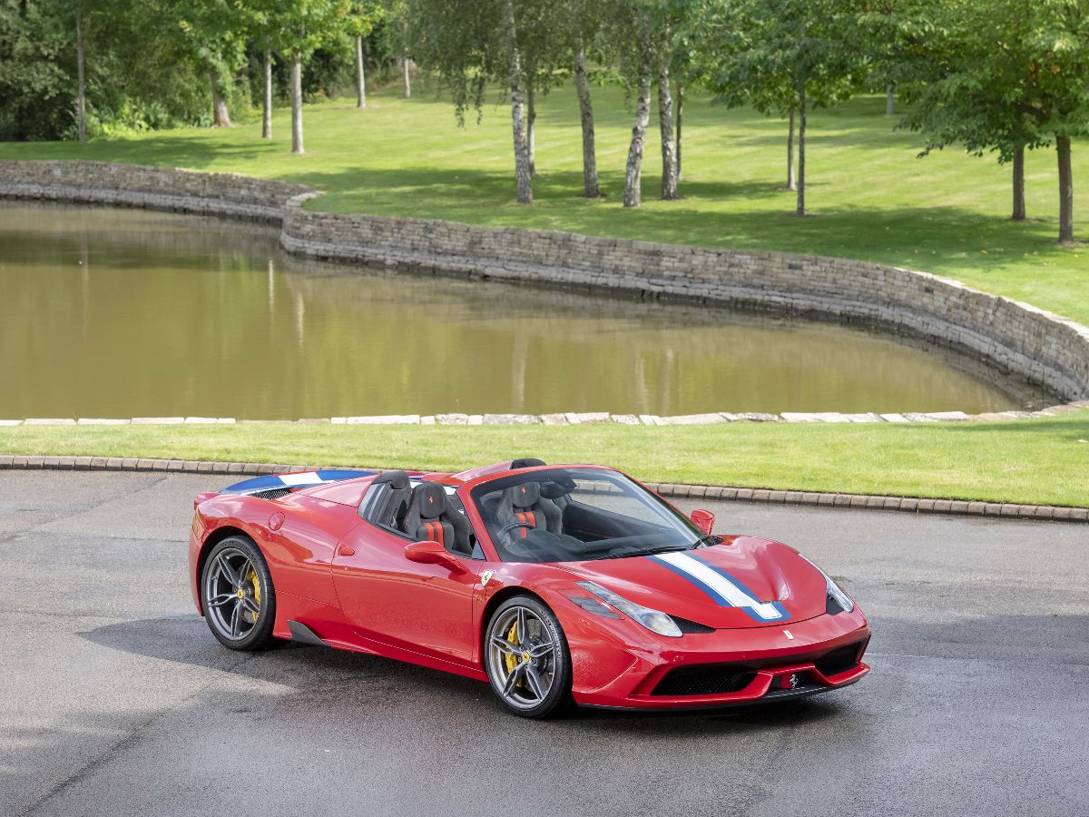 1:12 Looksmart - 2013 Ferrari 458 Speciale A Spider Rosso Corsa with Nart Livery