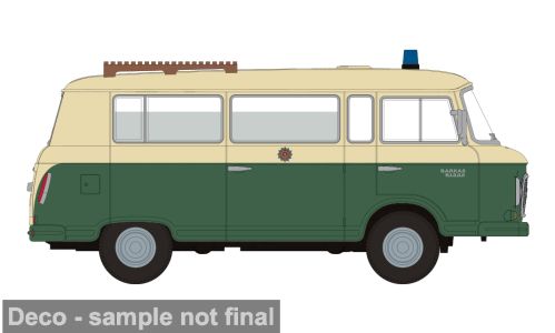 1:87 Brekina - Barkas B 1000 Bus, 1960, Volkspolizei