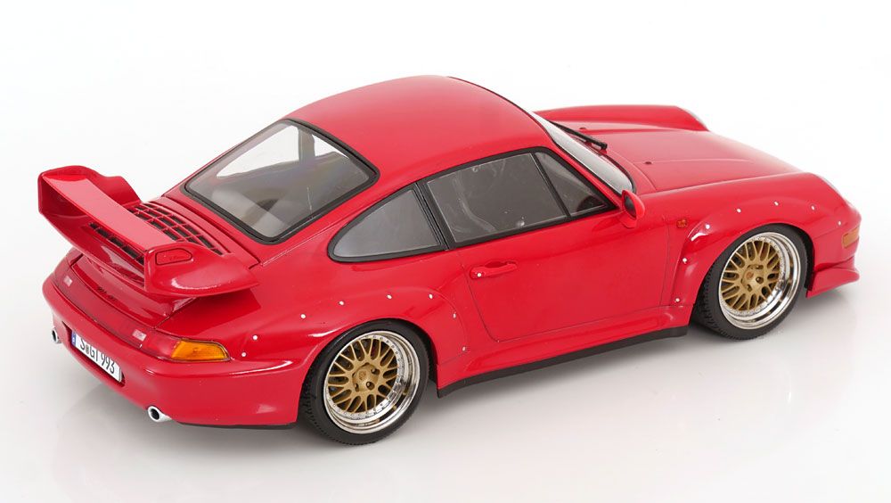 1:18 KK Scale - Porsche 911 (993) GT2 BBS Felgen 1996 rot