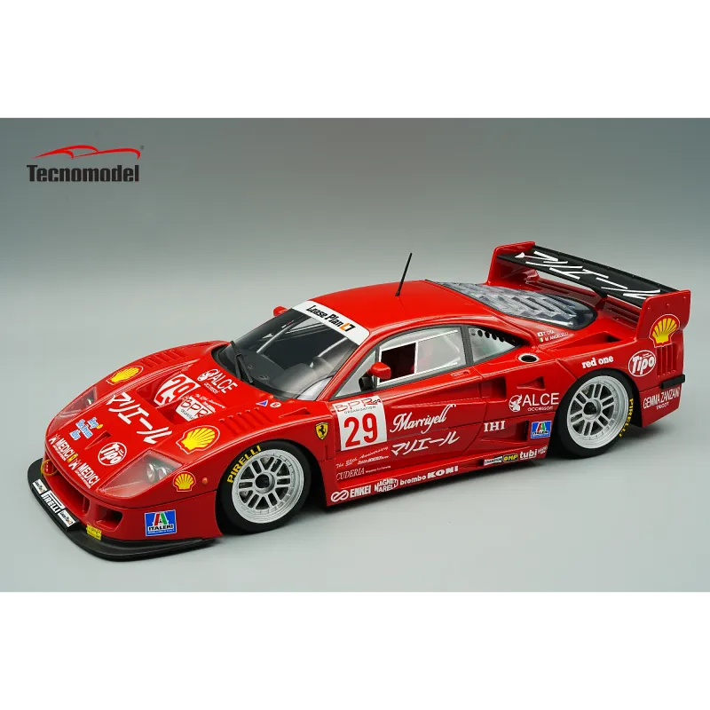 1:12 Tecnomodel - Ferrari F40 LM 3.5L Turbo V8 #29 BPR Suzuka 1996 M. Angelelli - T. Ota