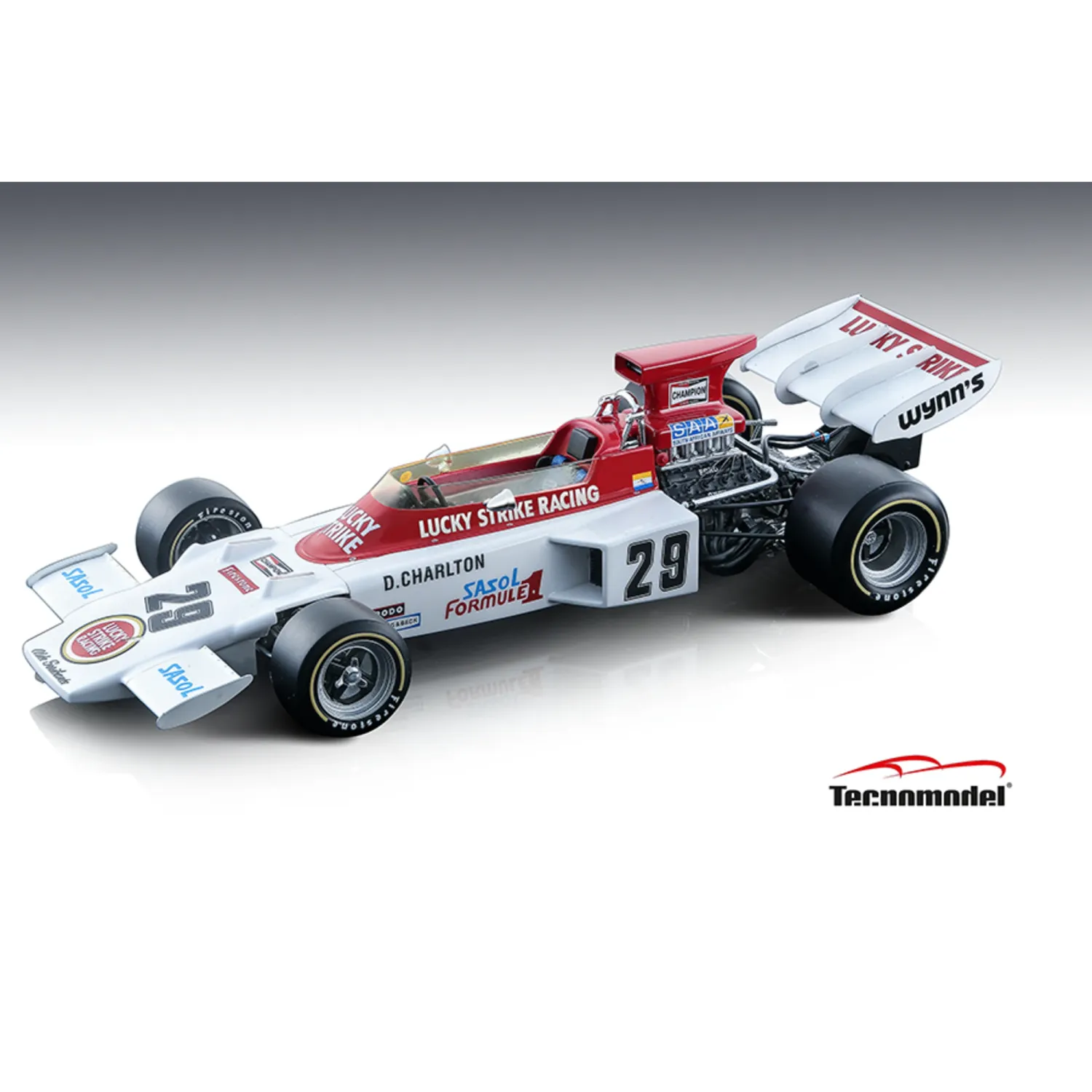 1:12 Tecnomodel - Lotus F1 72 #29 British GP 1972 D. Charlton