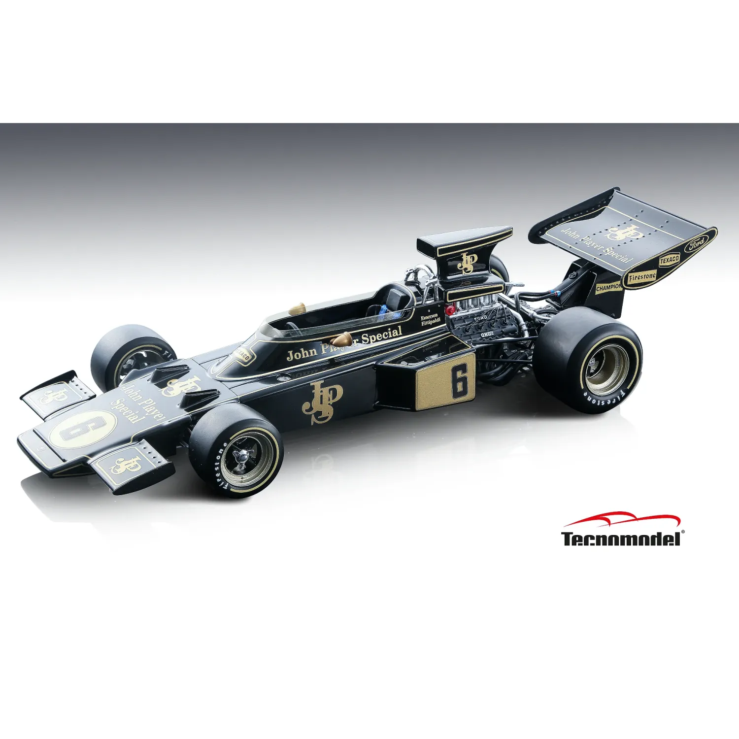 1:12 Tecnomodel - Lotus F1 72 #6 World Champion Season 1972 E. Fittipaldi 1:12 Tecnomodel - Lotus F1 72 #6 World Champion Season 1972 E. Fittipaldi