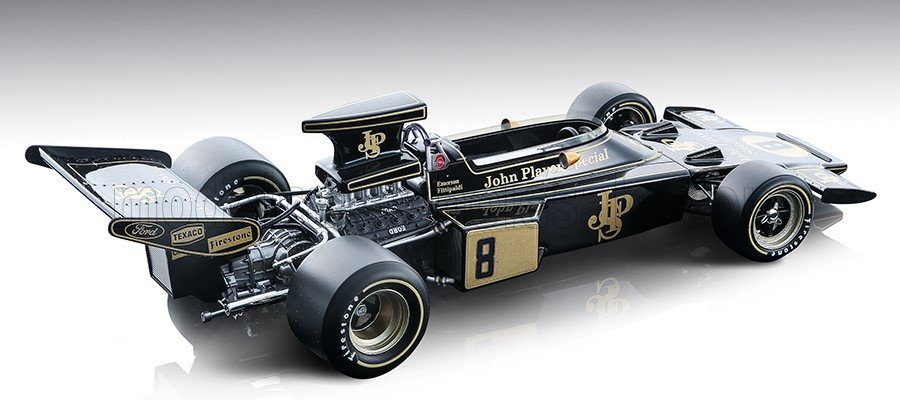 1:12 Tecnomodel - Lotus F1 72 #8 World Champion Winner British GP 1972 E. Fittipaldi