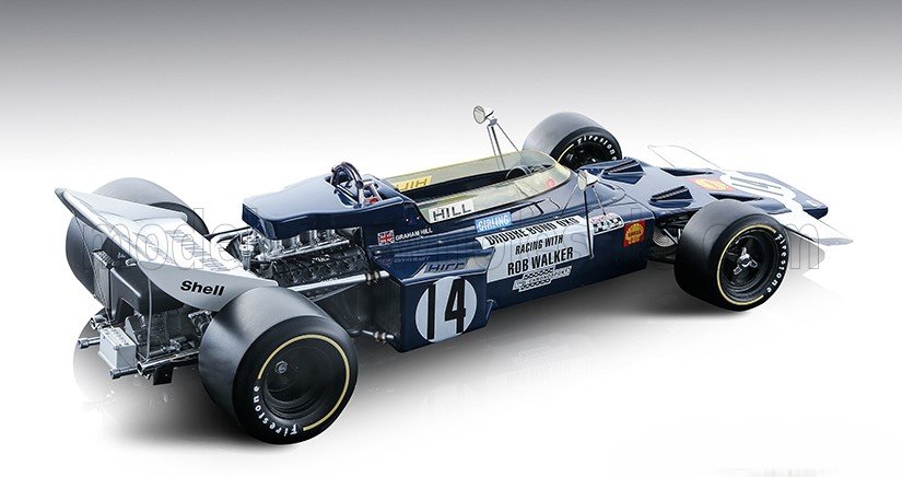 1:12 Tecnomodel - Lotus F1 72 #14 Mexico GP 1970 G. Hill