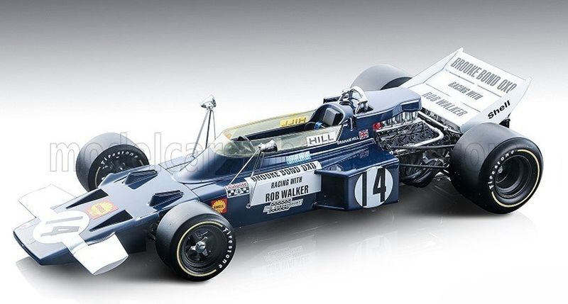 1:12 Tecnomodel - Lotus F1 72 #14 Mexico GP 1970 G. Hill