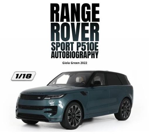 1:18 GT Spirit - 2022 Range Rover Sport P510e Autobiography Giola Green