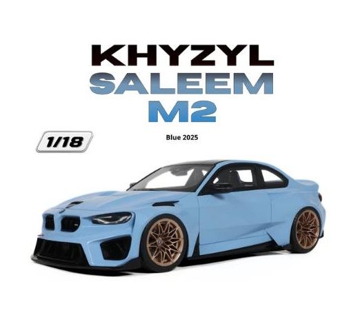 1:18 GT Spirit - 2025 Khyzyl Saleem BMW M2 Blue