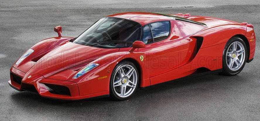 1:64 Hot Wheels - 2002 Ferrari Enzo Ferrari Red *Premium Series*