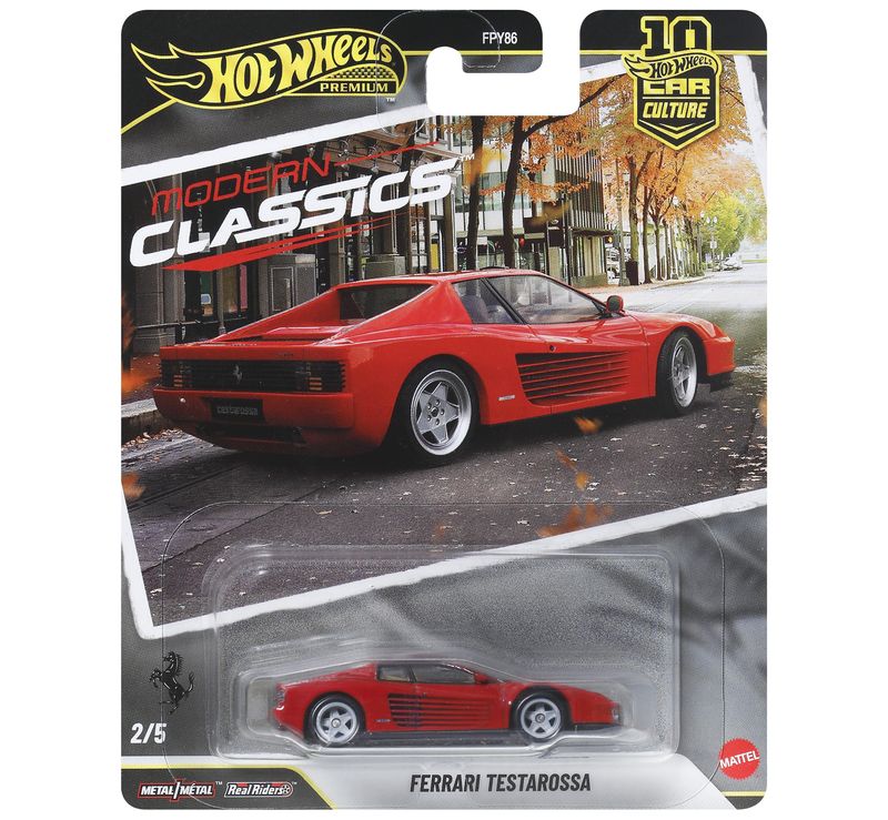 1:64 Hot Wheels - 1984 Ferrari Testarossa Red *Premium Series*