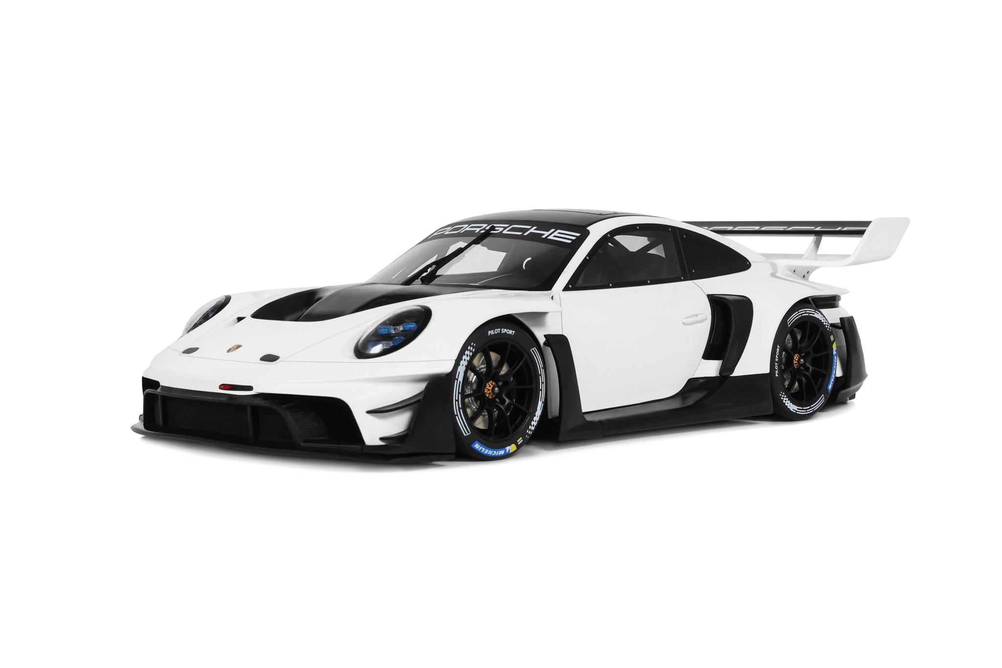 1:18 GT Spirit - 2023 Porsche 911 (992.1) GT3 R Rennsport White