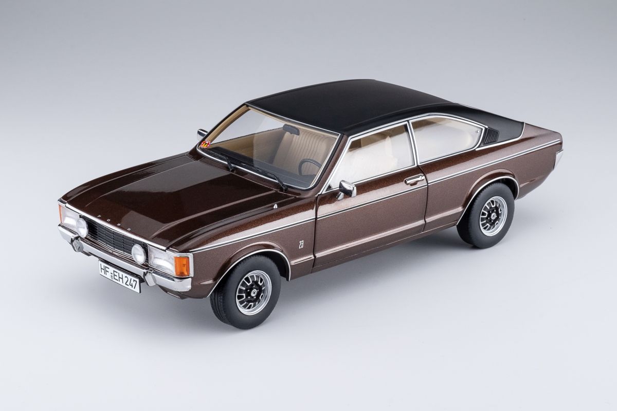 1:18 Touring Modelcars - Ford Granada Coupé 2. Series (1975) - Montana Brown Met.