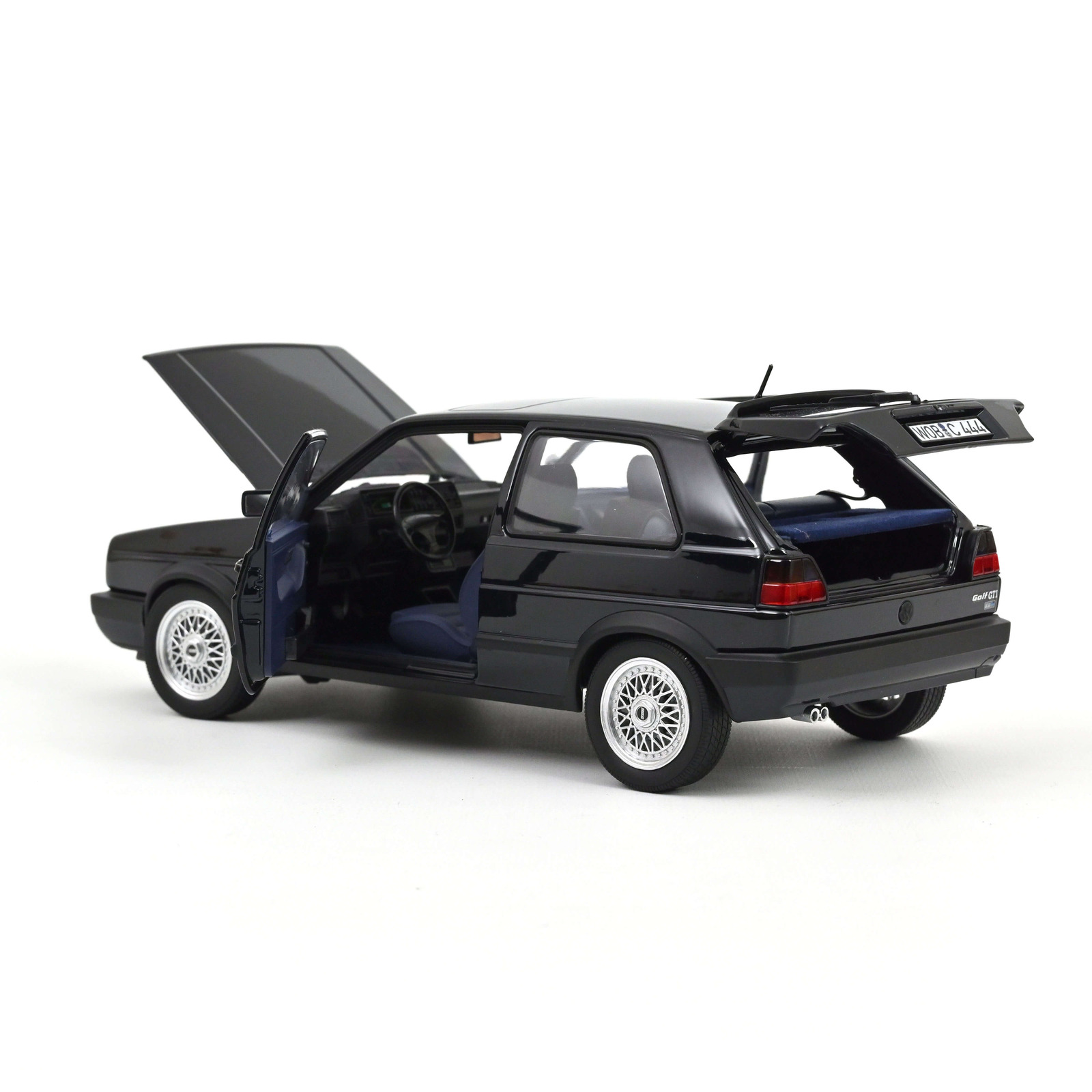 1:18 Norev - 1991 Volkswagen Golf GTI Blue Edition Moonlight Blue Metallic