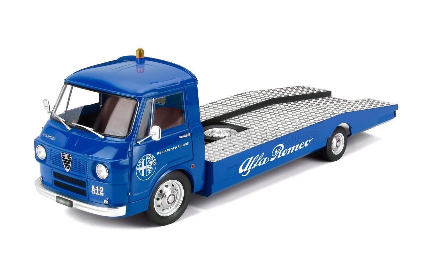 1:18 Mitica Diecast - 1967 Alfa Romeo A12 (F12) Abschleppwagen der ersten Serie *Alfa Kundendienst*