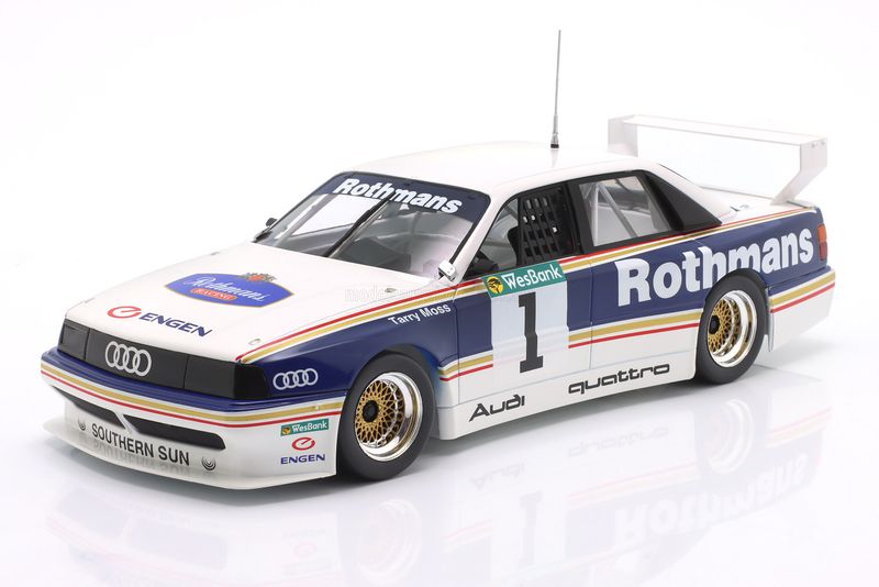 1:18 Werk83 - Audi 200 Quattro Trans AM Rothmans #1 Wesbank Modifieds Championship 1992 T. Moss 1:18 Werk83 - Audi 200 Quattro Trans AM Rothmans #1 Wesbank Modifieds Championship 1992 T. Moss