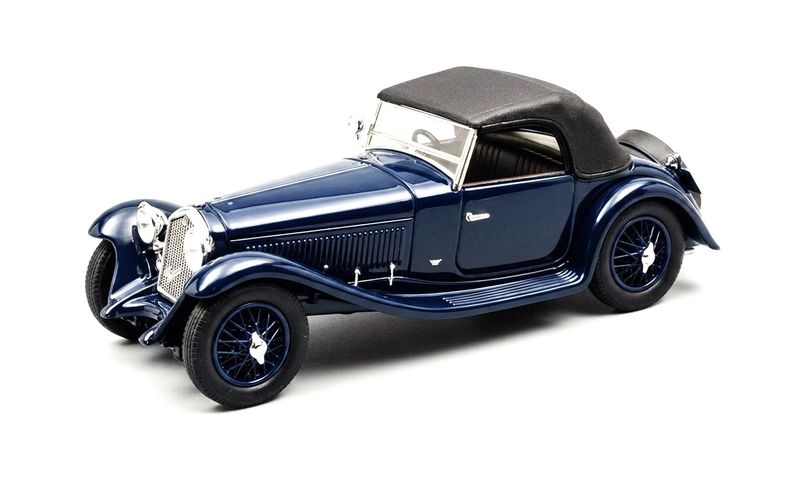 1:43 Matrix - Alfa Romeo 6C 1750SV Figoni closed blue 1932 1:43 Matrix - Alfa Romeo 6C 1750SV Figoni closed blue 1932