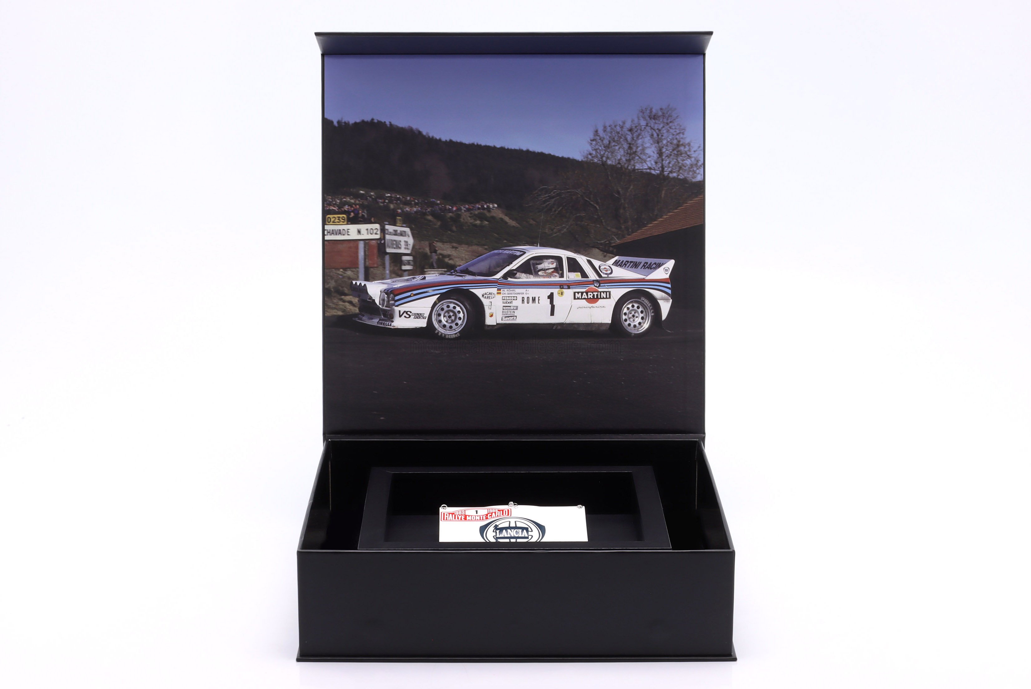1:8 Werk83 - Motorhaube Lancia 037 Team Martini Racing #1 Sieger Rallye Monte Carlo 1983 W. Röhrl - C. Geistdorfer
