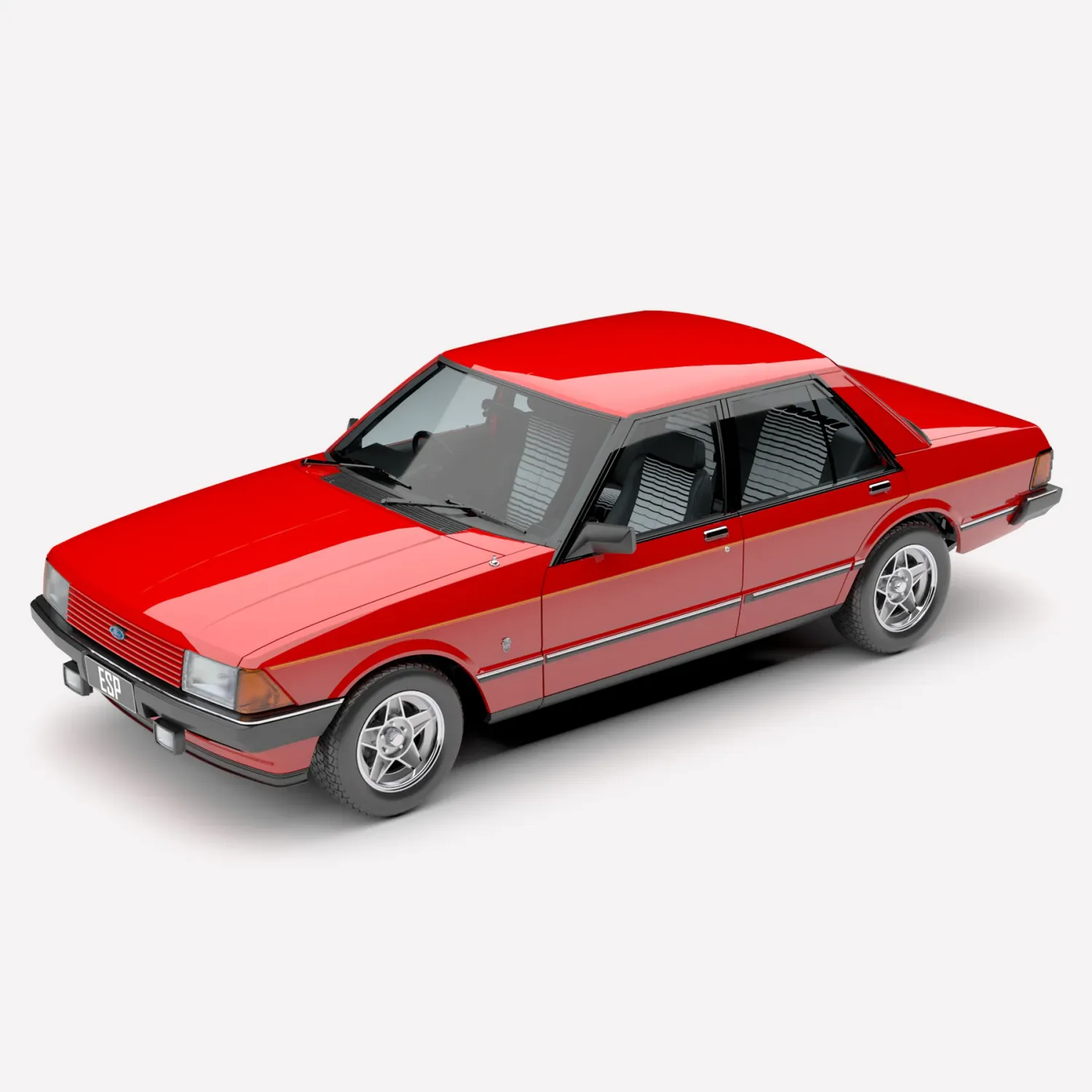 1:18 Authentic Collectables - Ford XE Falcon ESP - Hermitage Red