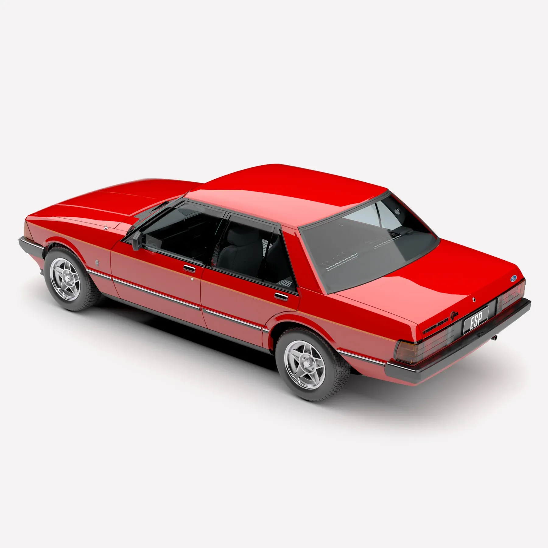 1:18 Authentic Collectables - Ford XE Falcon ESP - Hermitage Red