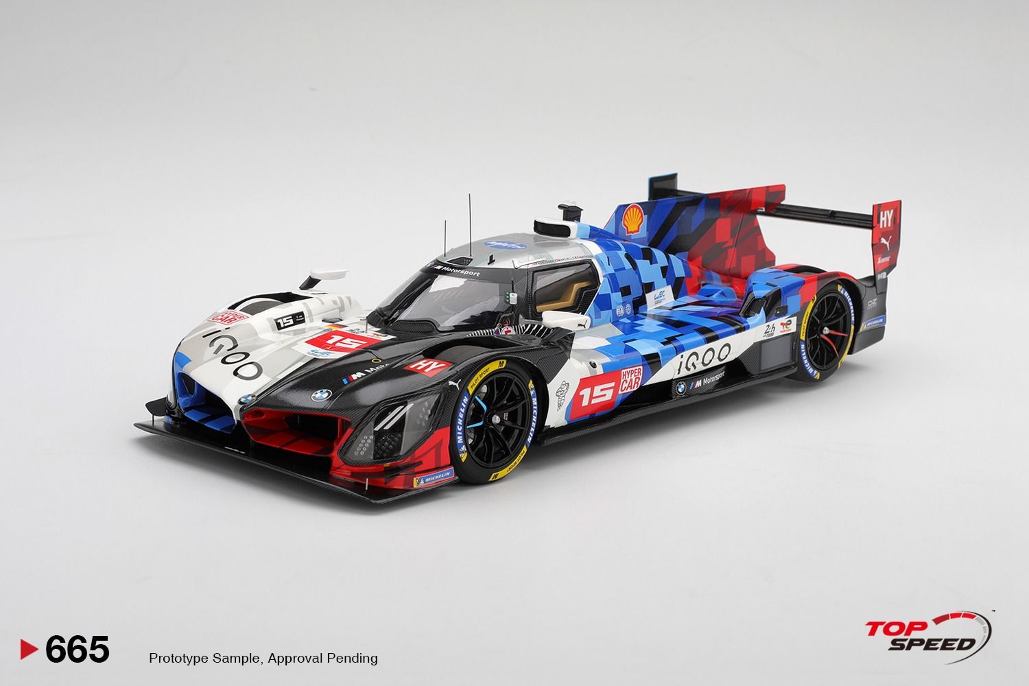 1:18 TSM - BMW M Hybrid 4.0L Turbo V8 Team WRT #15 24h Le Mans 2025 K. Magnussen - R. Marciello - D. Vanthoor