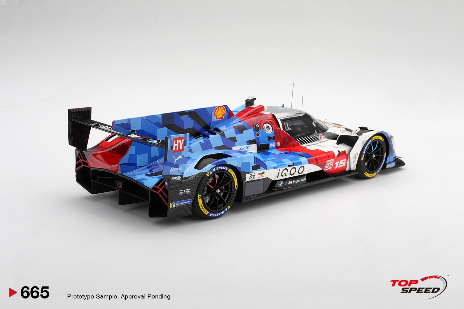 1:18 TSM - BMW M Hybrid 4.0L Turbo V8 Team WRT #15 24h Le Mans 2025 K. Magnussen - R. Marciello - D. Vanthoor